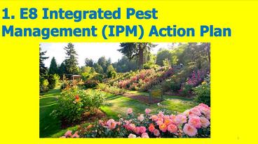 Title slide of the Integrated Pest Management slideshow